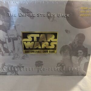 1996 vintage STAR WARS empire strikes back Customizable Card Game